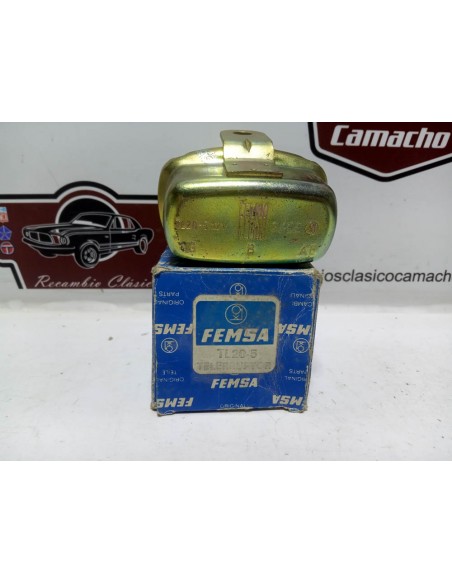 Relé limpiaparabrisas Seat 124 , 850 , 1500 ,Morris , Ebro , etc (FEMSA TL20-5)