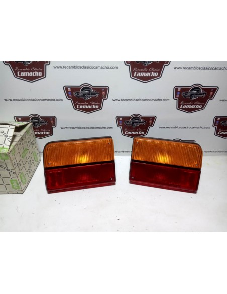 Pareja pilotos traseros Renault 7 modelo antiguo (Valeo Cibie)