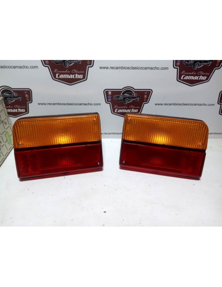 Pareja pilotos traseros Renault 7 modelo antiguo (Valeo Cibie)