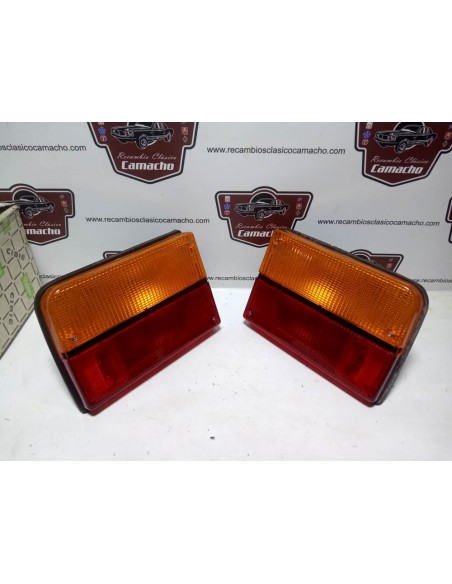 Pareja pilotos traseros Renault 7 modelo antiguo (Valeo Cibie)