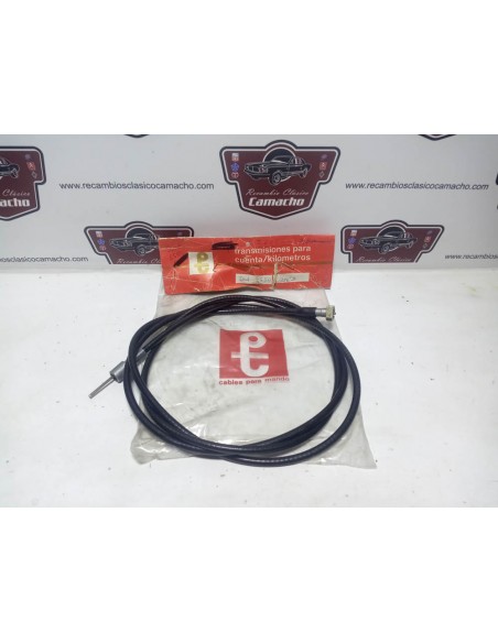 Cable cuentakilómetros Seat 850 de 4 puertas (2605mm)