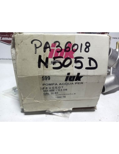 BOMBA DE AGUA PEUGEOT 505 2.3 GRD SRD DIESEL