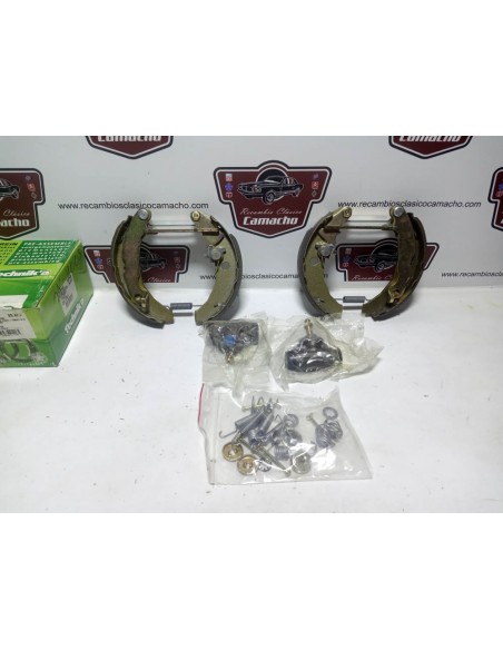 KIT FRENO TRASERO COMPLETO FORD FIESTA MK1 (PREMONTADO)