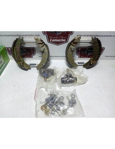 KIT FRENO TRASERO COMPLETO FORD FIESTA MK1 (PREMONTADO)