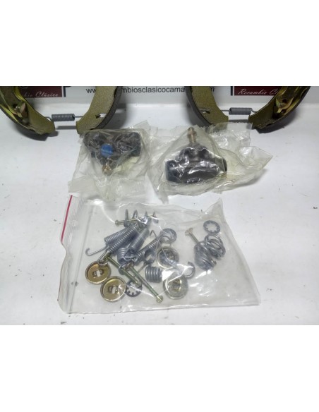 KIT FRENO TRASERO COMPLETO FORD FIESTA MK1 (PREMONTADO)