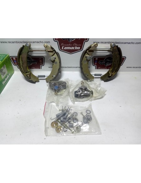 KIT FRENO TRASERO COMPLETO FORD FIESTA MK1 (PREMONTADO)