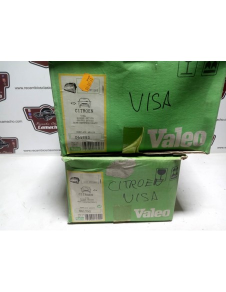 Pareja faro delantero Citroen Visa (foco europeo Valeo)