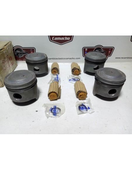 Juego pistones Seat 1430 , 131 y 132 motor 1600 Sobremedida 80,60 mm