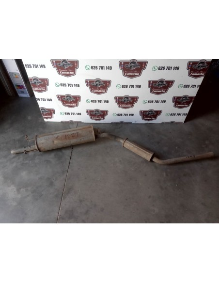 SILENCIOSO TRASERO ESCAPE TALBOT 150 GL,GLS,S,GT,SX