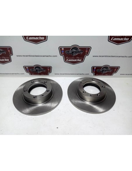 Pareja disco de freno delantero Seat 1500