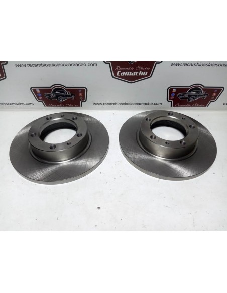 Pareja disco de freno delantero Seat 1500