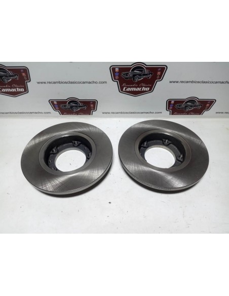 Pareja disco de freno delantero Seat 1500