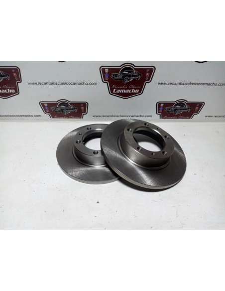 Pareja disco de freno delantero Seat 1500