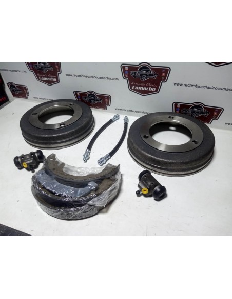 Kit de freno trasero completo Renault 8 , 10 , Gordini , Dauphine