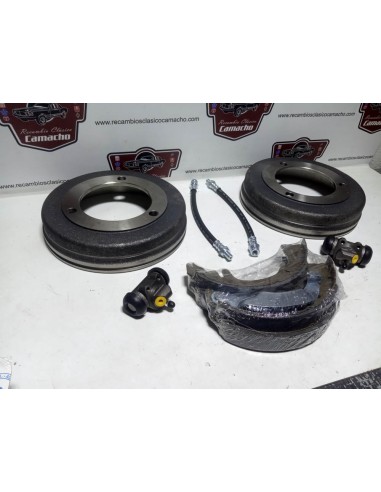 Kit de freno trasero completo Renault 8 , 10 , Gordini , Dauphine