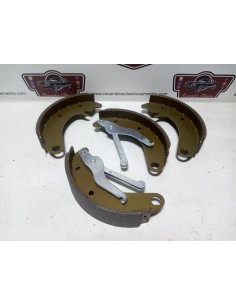 Juego zapatas de freno delanteras Citroen 2cv y Dyane 6 ( 220x45mm) 2