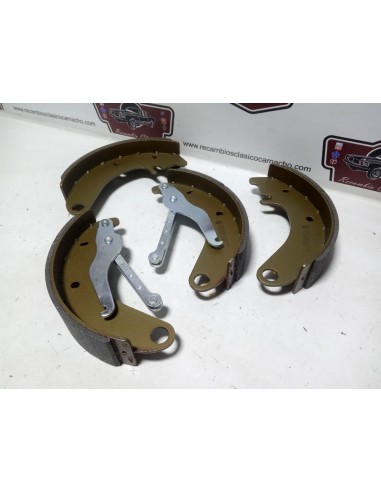 Juego zapatas de freno delanteras Citroen 2cv y Dyane 6 ( 220x45mm)