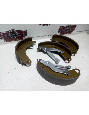 Juego zapatas de freno delanteras Citroen 2cv y Dyane 6 ( 220x45mm)