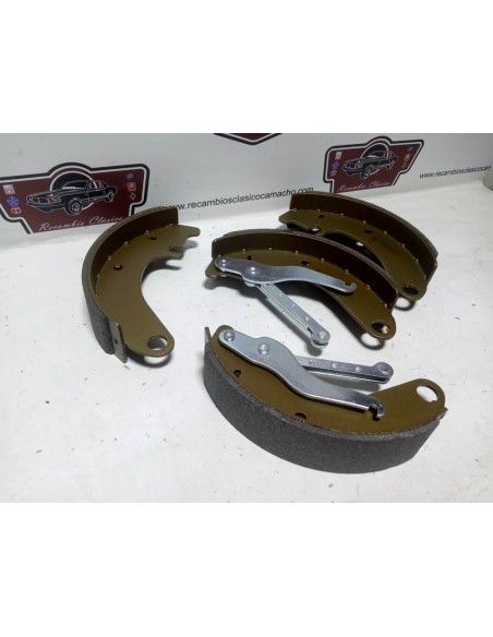 Juego zapatas de freno delanteras Citroen 2cv y Dyane 6 ( 220x45mm)