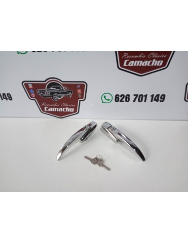PAREJA MANILLA EXTERIOR PUERTA SEAT 850 MISMA LLAVE