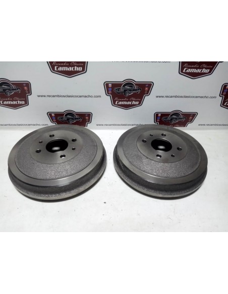 Pareja tambor de freno trasero Seat 131 y 124