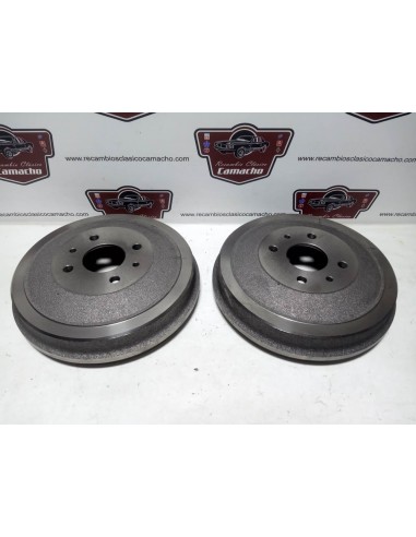 Pareja tambor de freno trasero Seat 131 y 124
