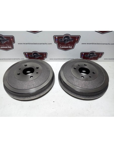 Pareja tambor de freno trasero Seat 131 y 124