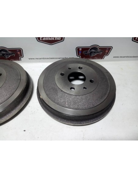 Pareja tambor de freno trasero Seat 131 y 124