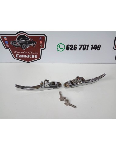 PAREJA MANILLA EXTERIOR PUERTA SEAT 850 MISMA LLAVE