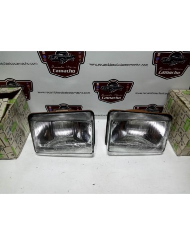 Pareja faro delantero Seat 127 Fura Fase 2 halógenos H4