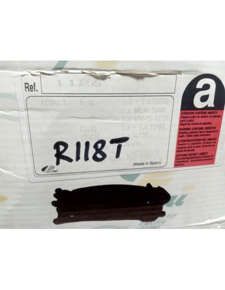 Bomba de agua Renault 18 gasolina 1.6 (completa con cuerpo)