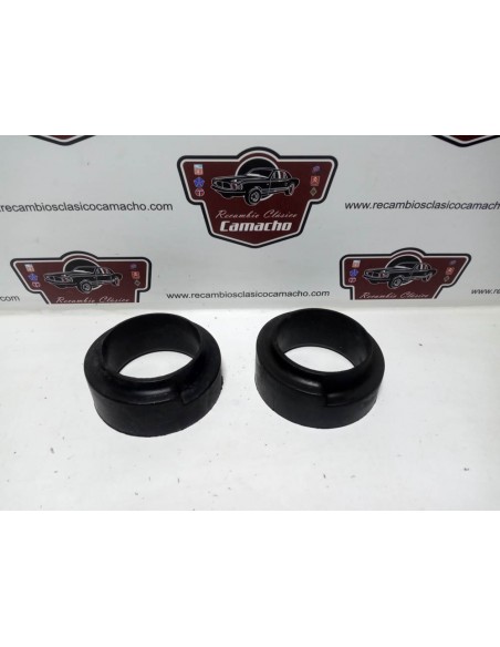 Pareja goma suplemento muelles traseros Seat 124 ,1430 y 131