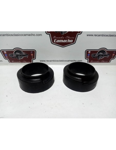 Pareja goma suplemento muelles traseros Seat 124 ,1430 y 131