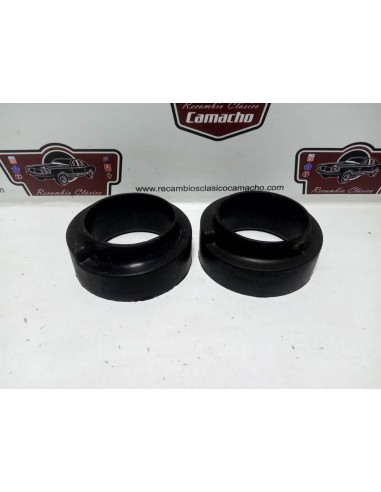 Pareja goma suplemento muelles traseros Seat 124 ,1430 y 131