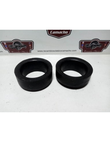 Pareja goma suplemento muelles traseros Seat 124 ,1430 y 131