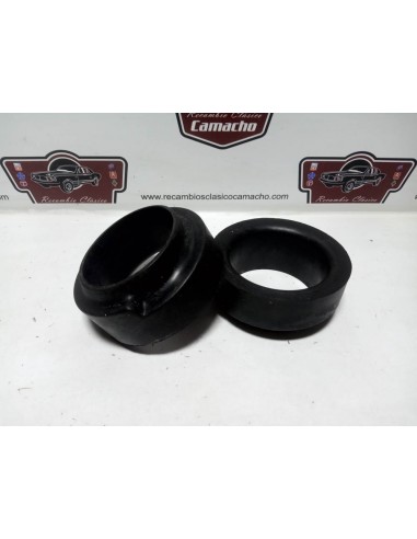 Pareja goma suplemento muelles traseros Seat 124 ,1430 y 131