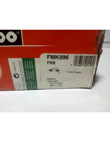 KIT FRENO TRASERO COMPLETO FORD FIESTA MK1 (PREMONTADO)