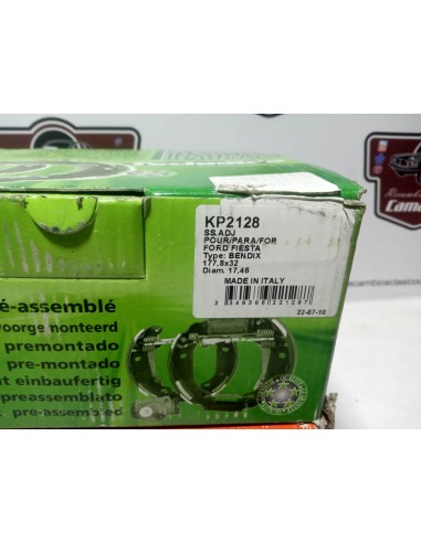 KIT FRENO TRASERO COMPLETO FORD FIESTA MK1 (PREMONTADO)