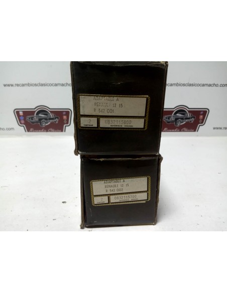 Pareja rotulas de dirección Renault 12