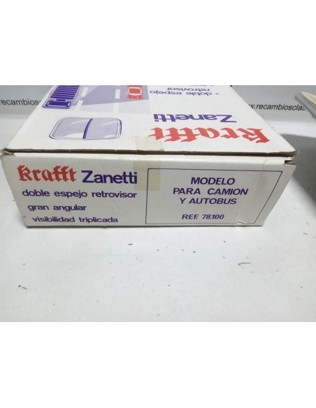 Doble espejo retrovisor Gran Angular para Camión y Autobús clásico