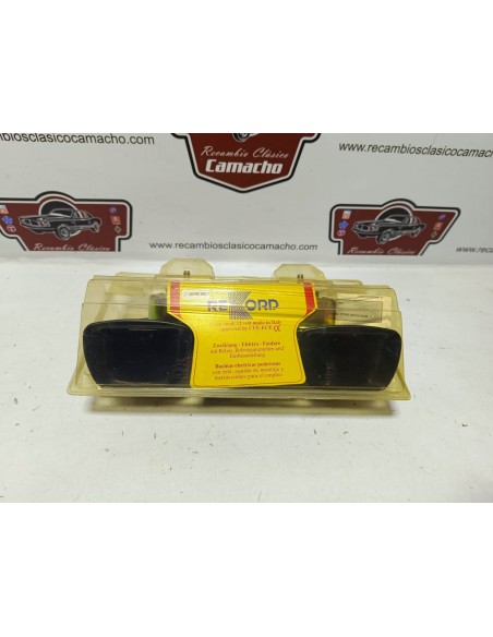 PAREJA BOCINA NEGRA CON RELÉ  (12 VOLTIOS)