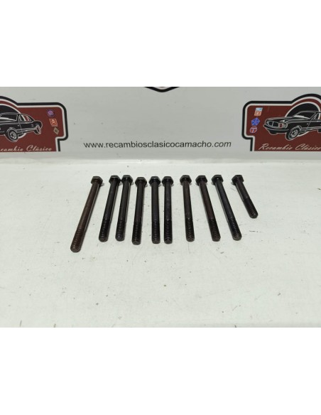 Juego tornillos de culata Seat 600 D,E y L (dureza 12.9)