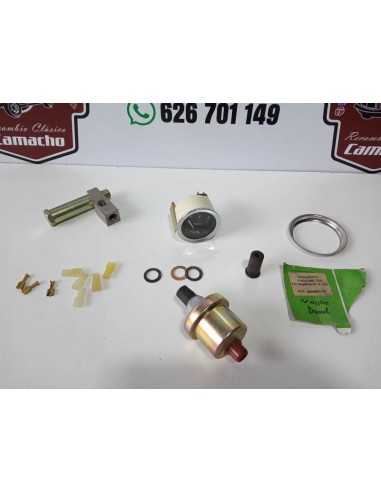 CONJUNTO MANOMETRO PRESION ACEITE  VEGLIA BRESSEL