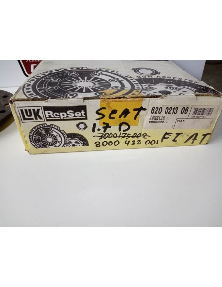 KIT DE EMBRAGUE  FIAT REGATA Y RITMO 1.7 DIESEL