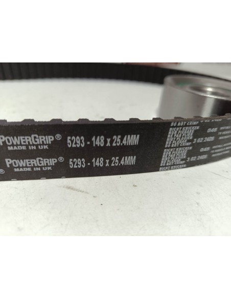 Kit distribución correa ancha Seat 124,1430,131 y 132 motor 2000cc