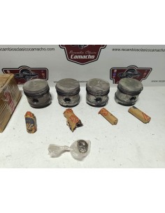 Juego de pistones Simca 900 y 1000 (68,50 mm sobremedida) 2