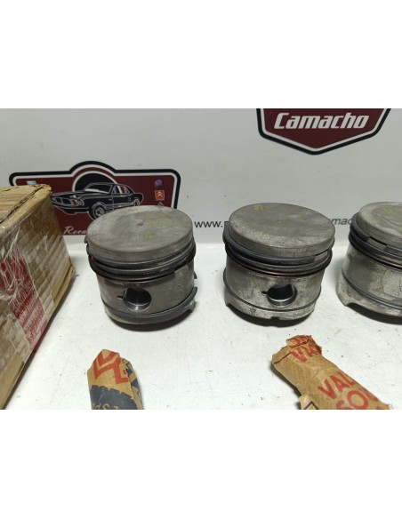 Juego de pistones Simca 900 y 1000 (68,50 mm sobremedida)