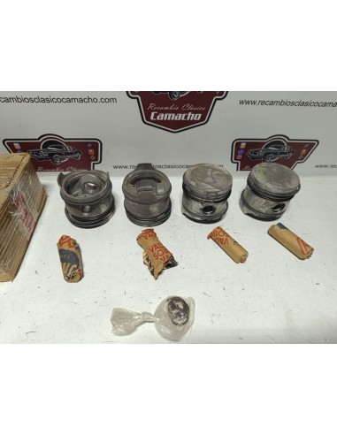 Juego de pistones Simca 900 y 1000 (68,50 mm sobremedida)