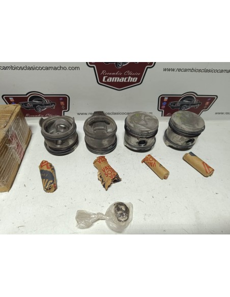 Juego de pistones Simca 900 y 1000 (68,50 mm sobremedida)