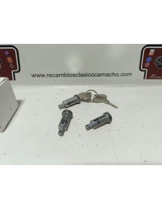 Juego 3 bombin de cerradura Renault 4 , 5 , 6 y 12 moderno 2